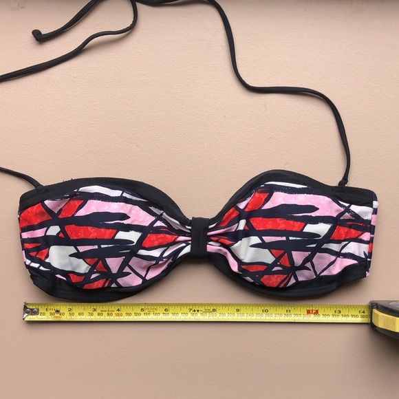 French Connection๐ Red Blue Pink White Bikini Top - Picture 2 of 6